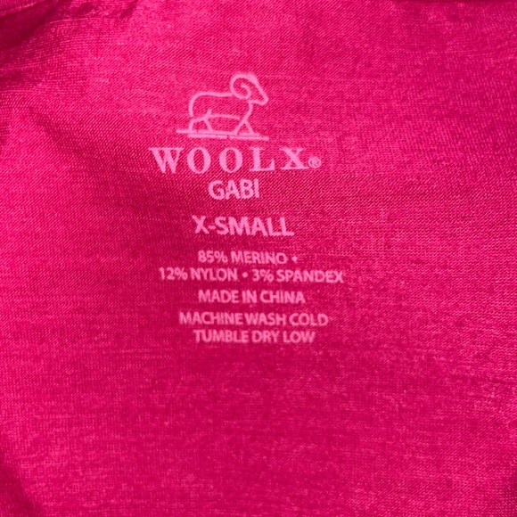 Woolx Gabi Tunic - Sangria Wine (XS) - Picture 2 of 4